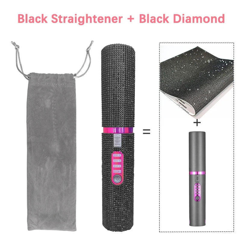 Wireless Hair Straightener Curler