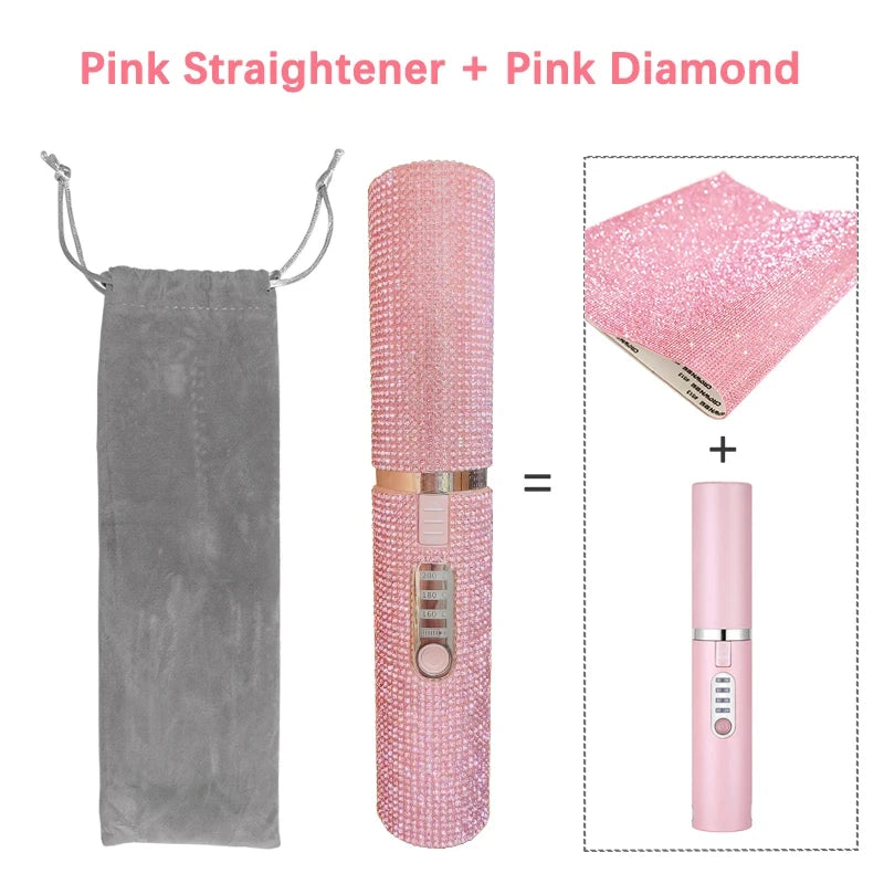 Wireless Hair Straightener Curler
