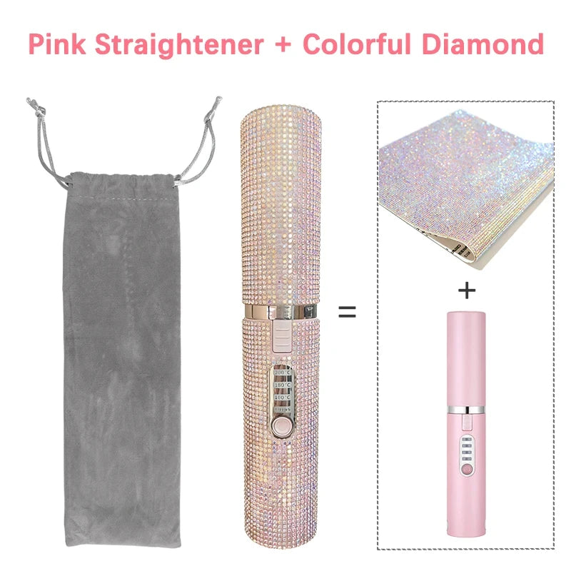 Wireless Hair Straightener Curler