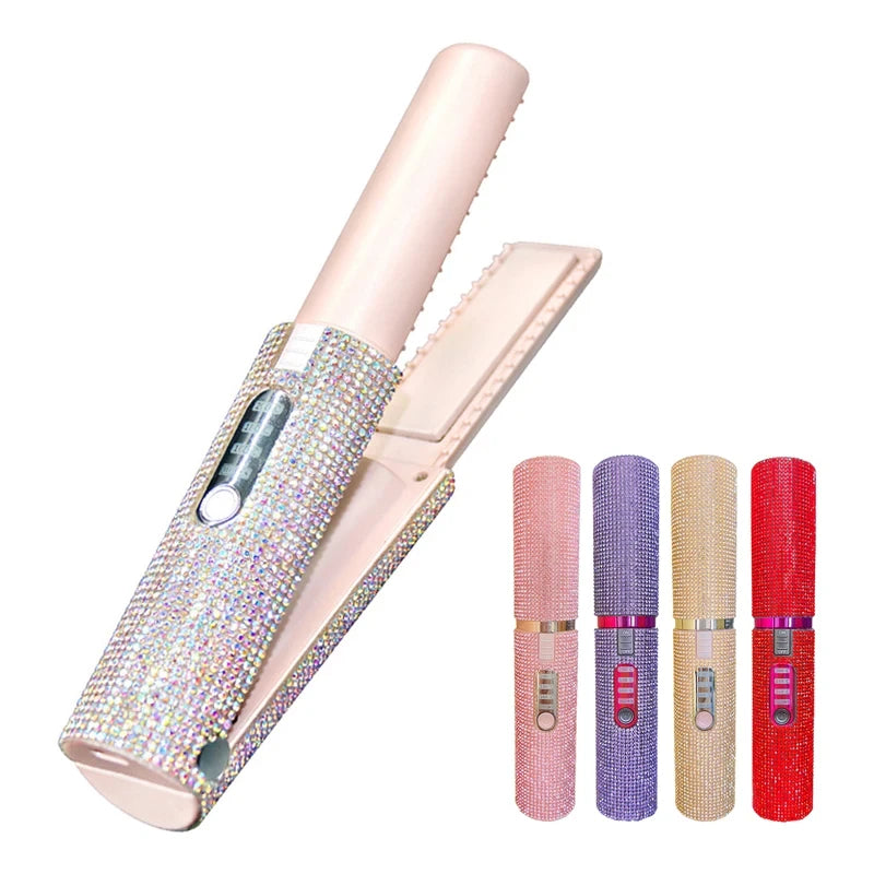 Wireless Hair Straightener Curler